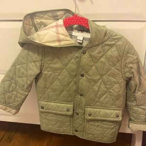 Burberry jacket toddler girl 18 M